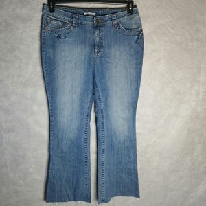 Apt 9 Distressed Jeans Frayed Hemline